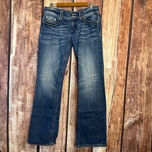 Miss Me Dark Blue Boot Cut Jeans